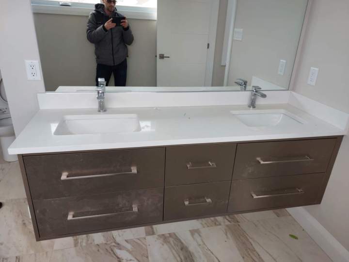Modern bathroom remodel Ottawa